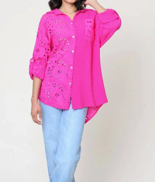 Blossom Eyelet Blouse