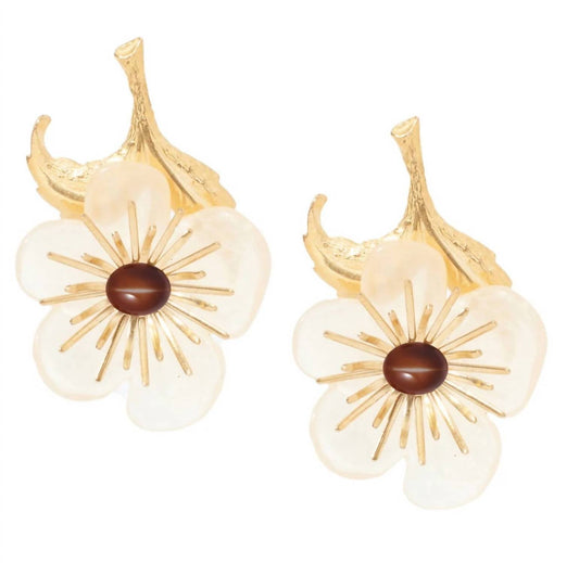 Women's Waterlily Earring