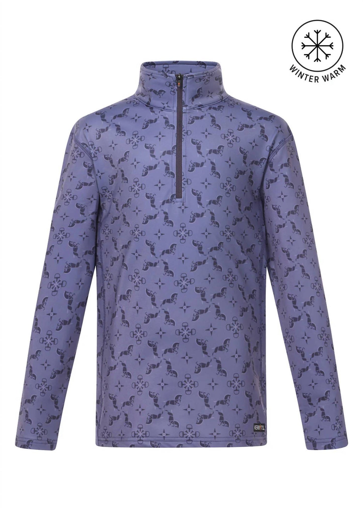 Kids First Level 1/4 Zip Stretch Fleece Top