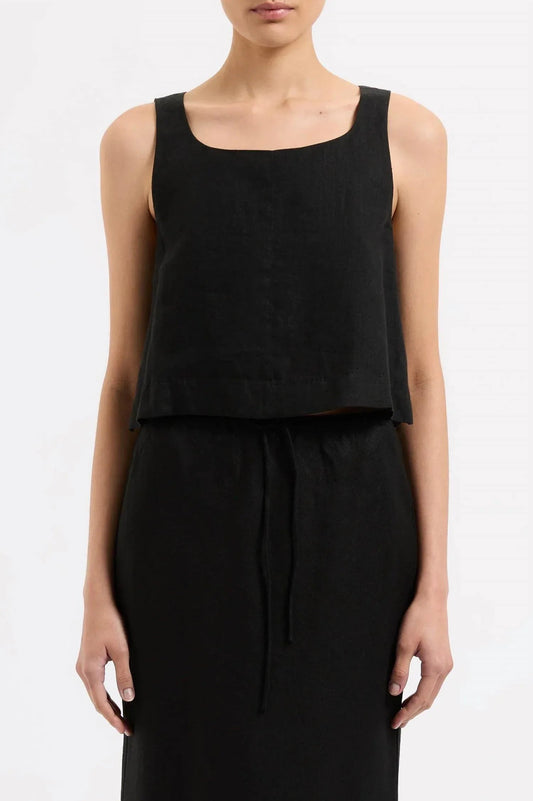 Thilda Linen Top