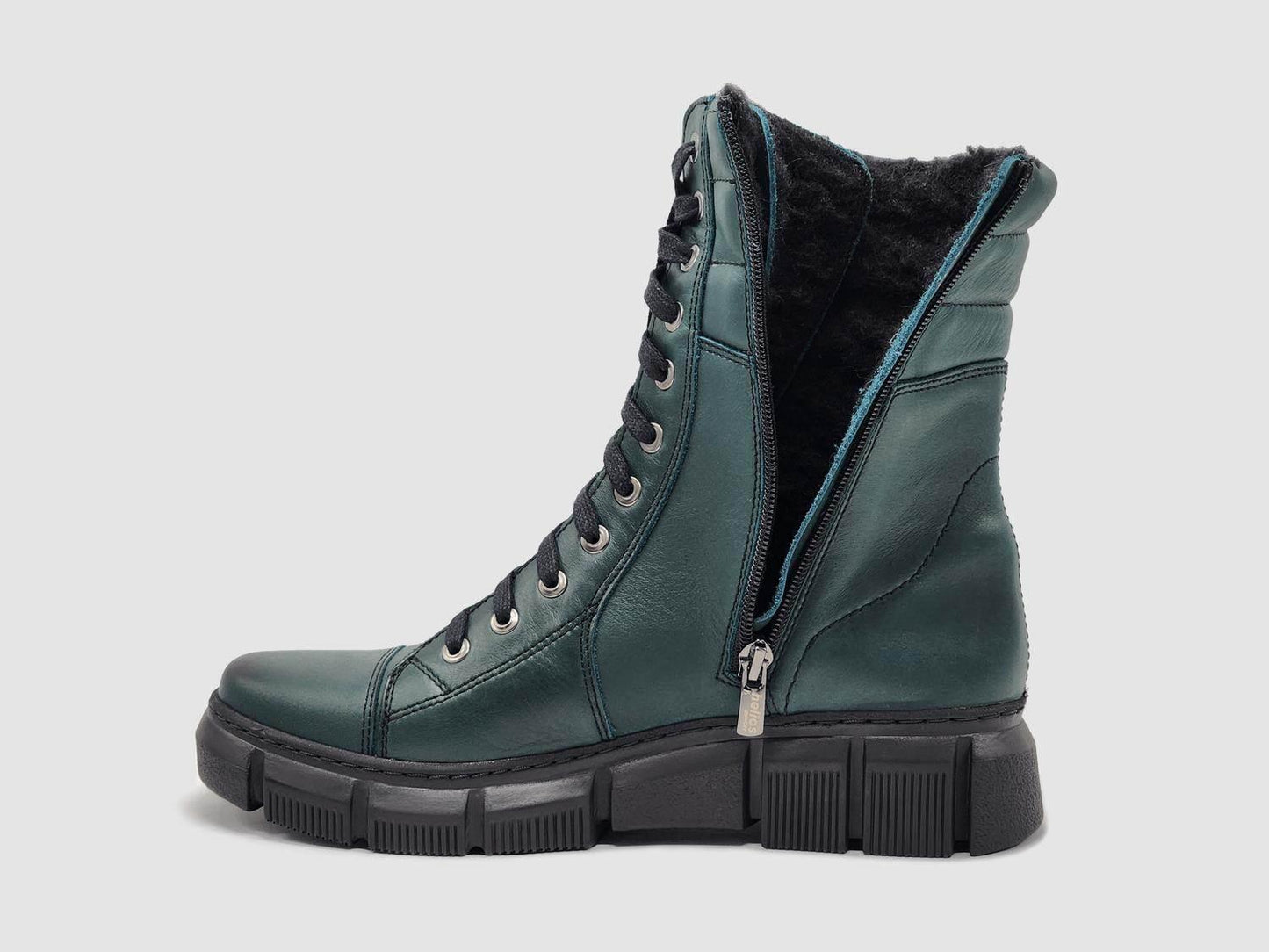 Women's Medusa Fur-lined Leather Boots