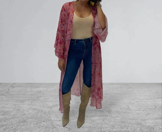 Floral Duster Kimono