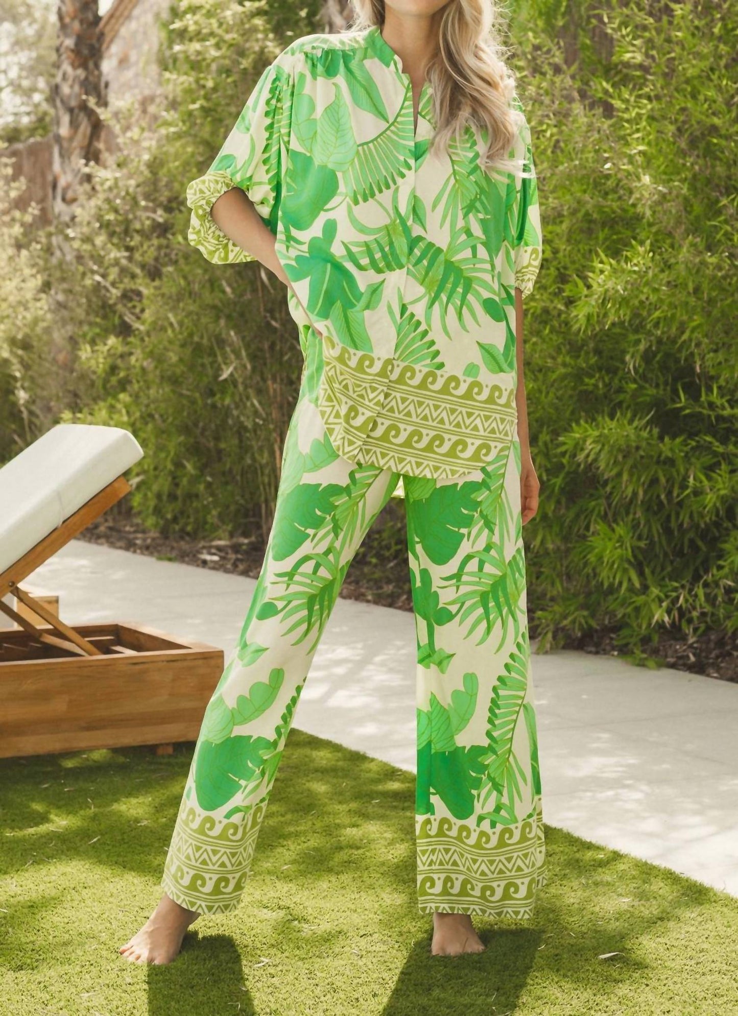 Palmetto Print Jax Pants