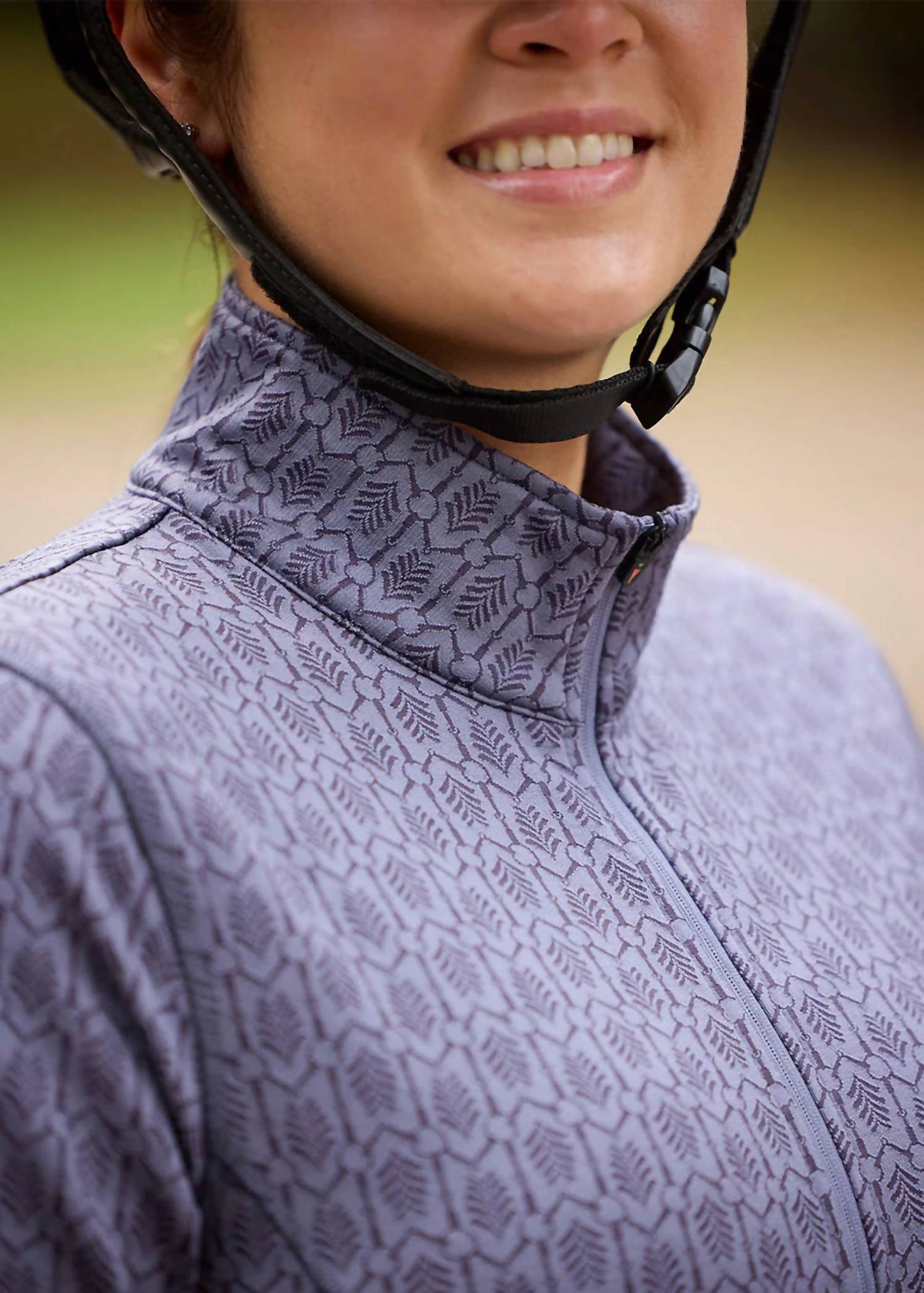 Snaffle Links Fleece-Half-Zip-Shirt