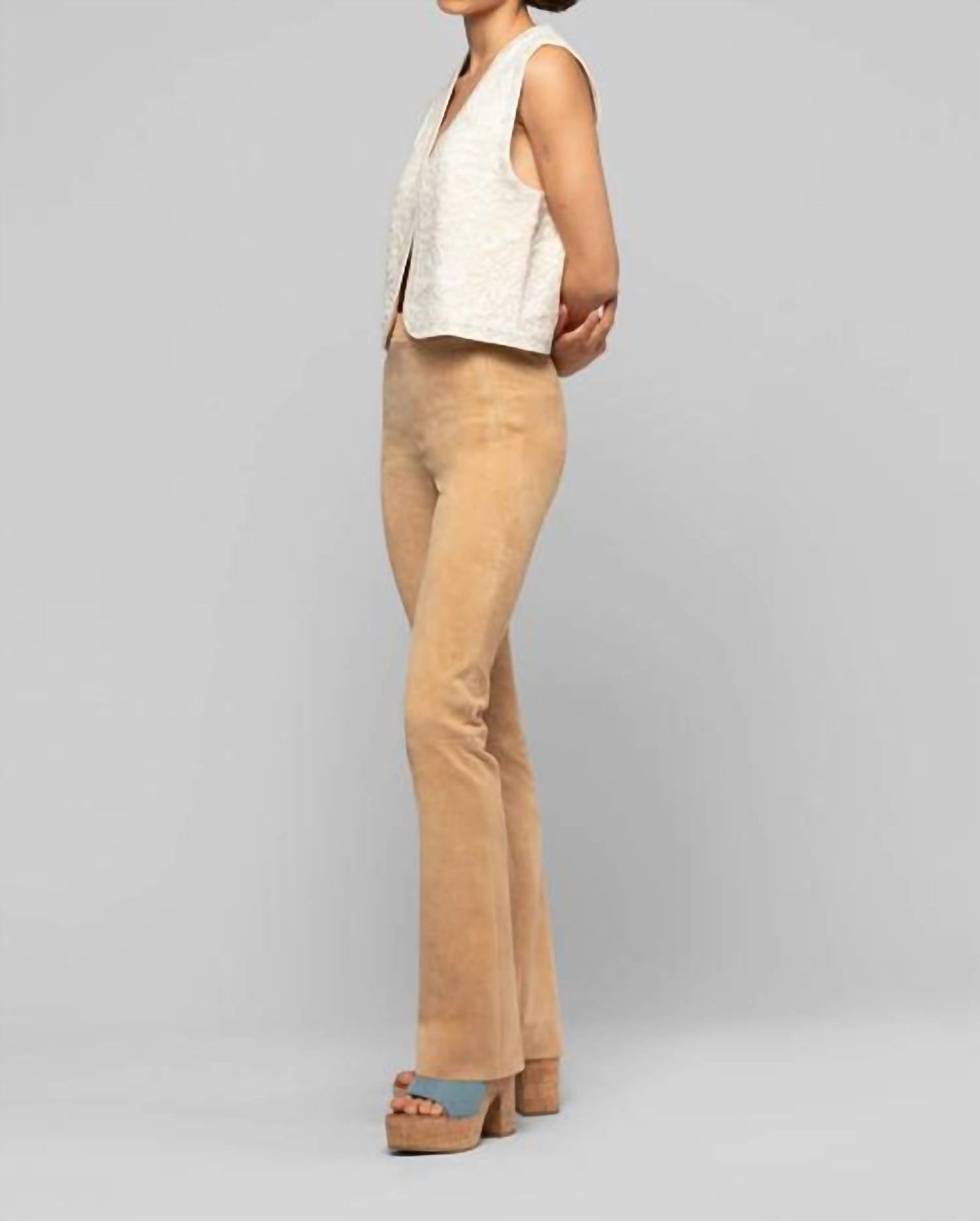 Beyina Flare Suede Pants