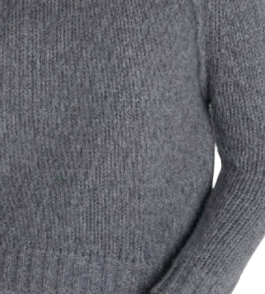 Gestrickter Rollkragenpullover