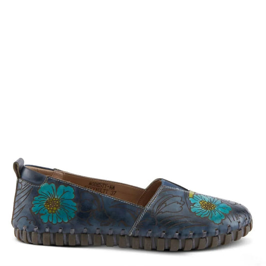 Women's Modesty Leather Flat