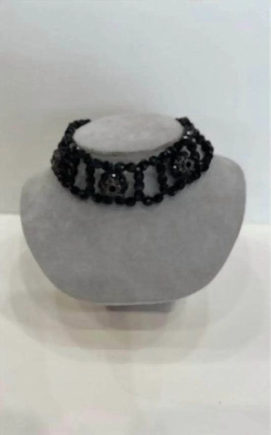 Damenperlen-Kristall-Choker