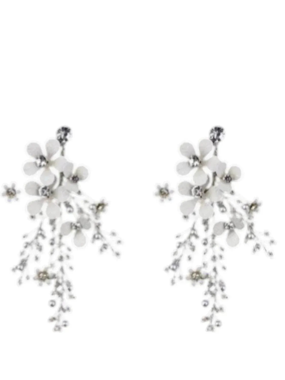 Blumenohrringe für Damen