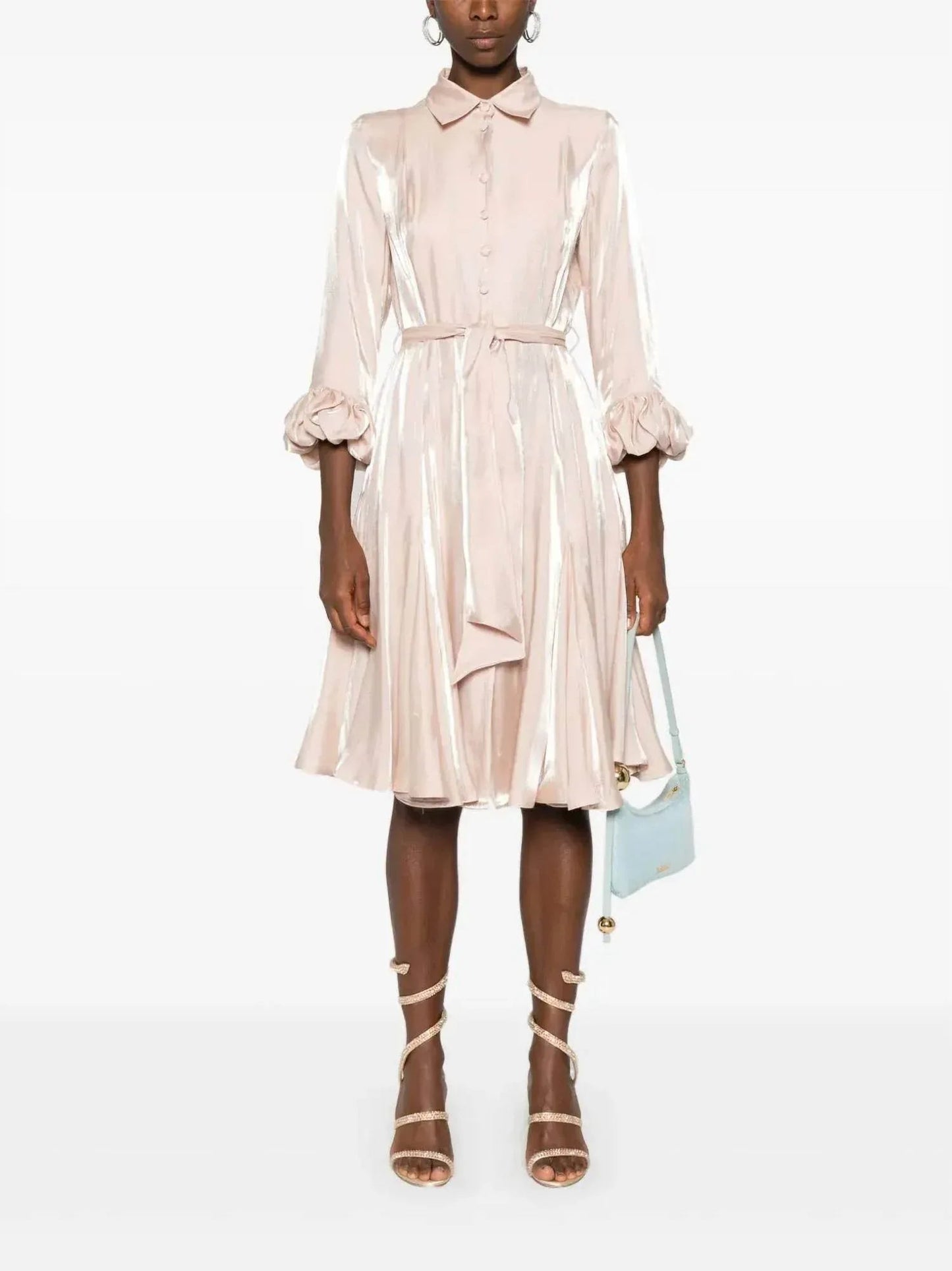 Carina Knee Length Flared Dress