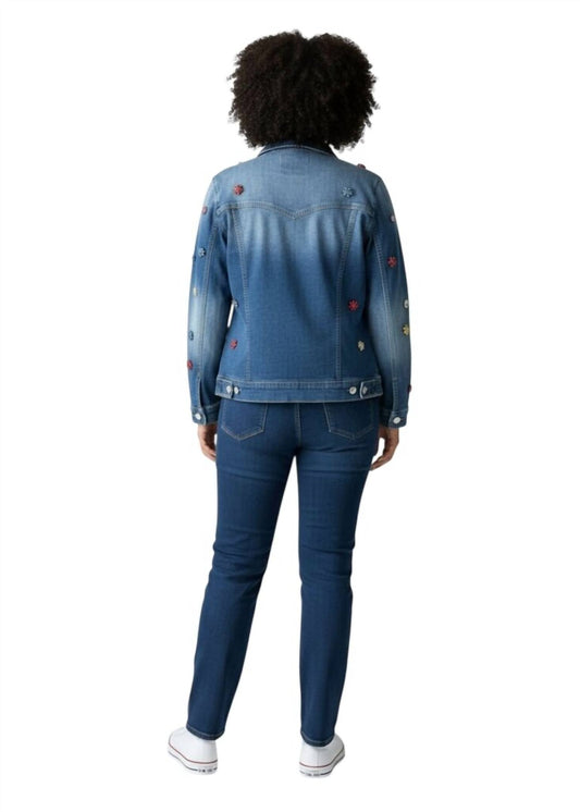 Back To Cool Jeweled Denim Jacket