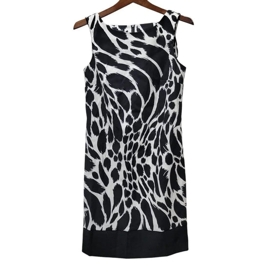 Women's Animal Print Sheath Dress