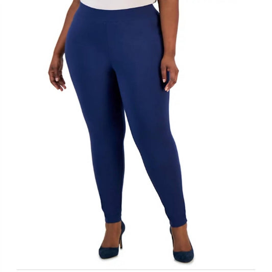 Women's Skinny Pull-On Mid Rise Ponte Pants - Plus