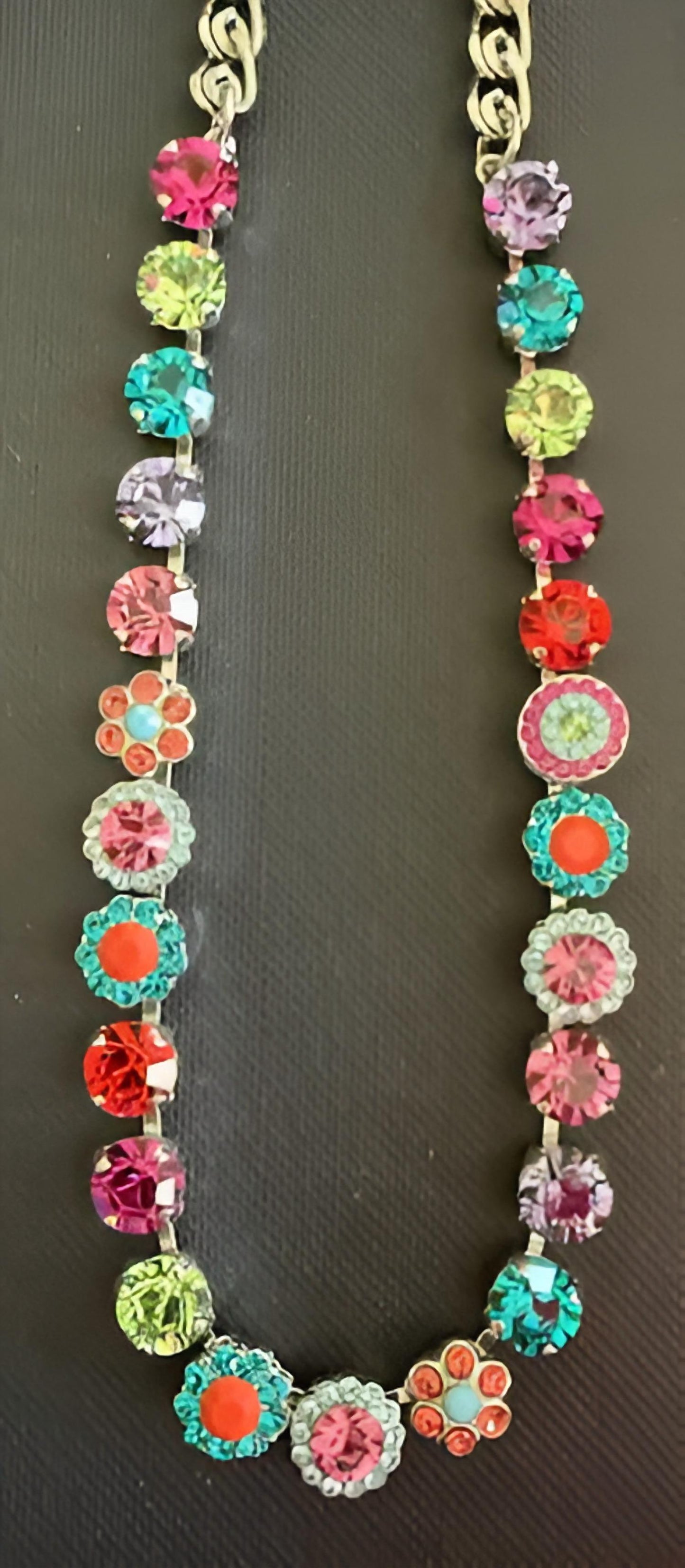 Women's Rainbow Sherbert Necklace
