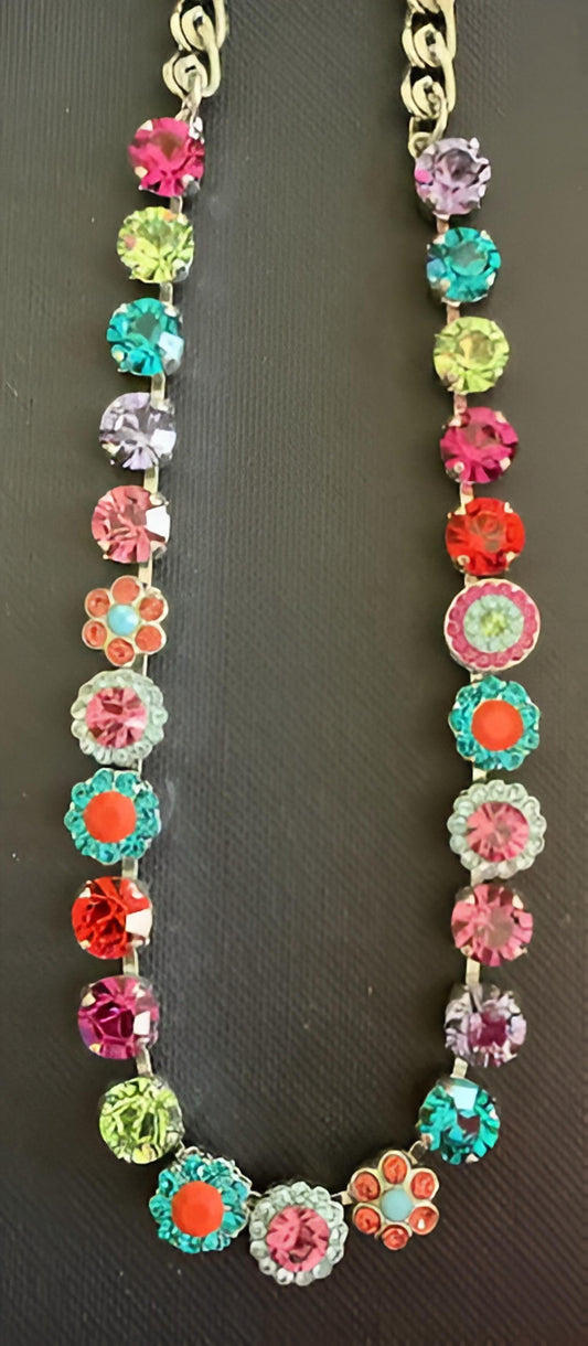 Women's Rainbow Sherbert Necklace