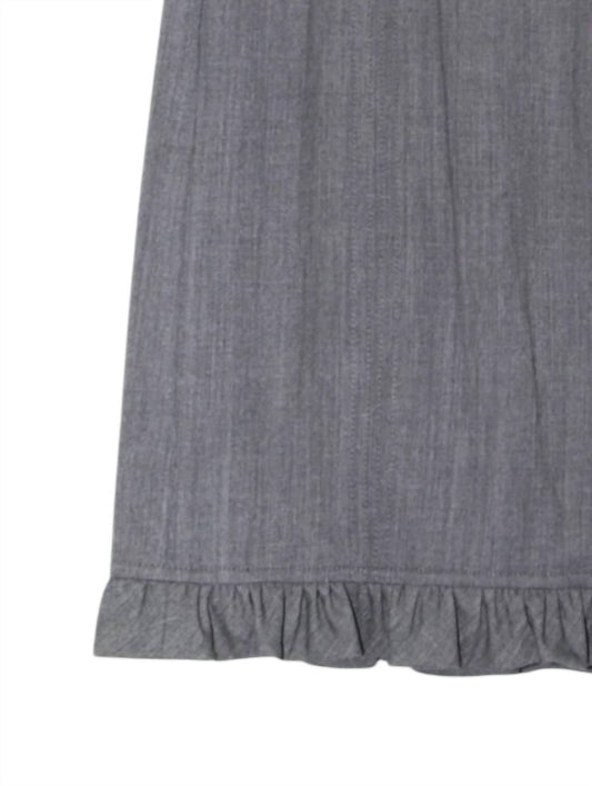 Women's Ruffle Hem Skirt