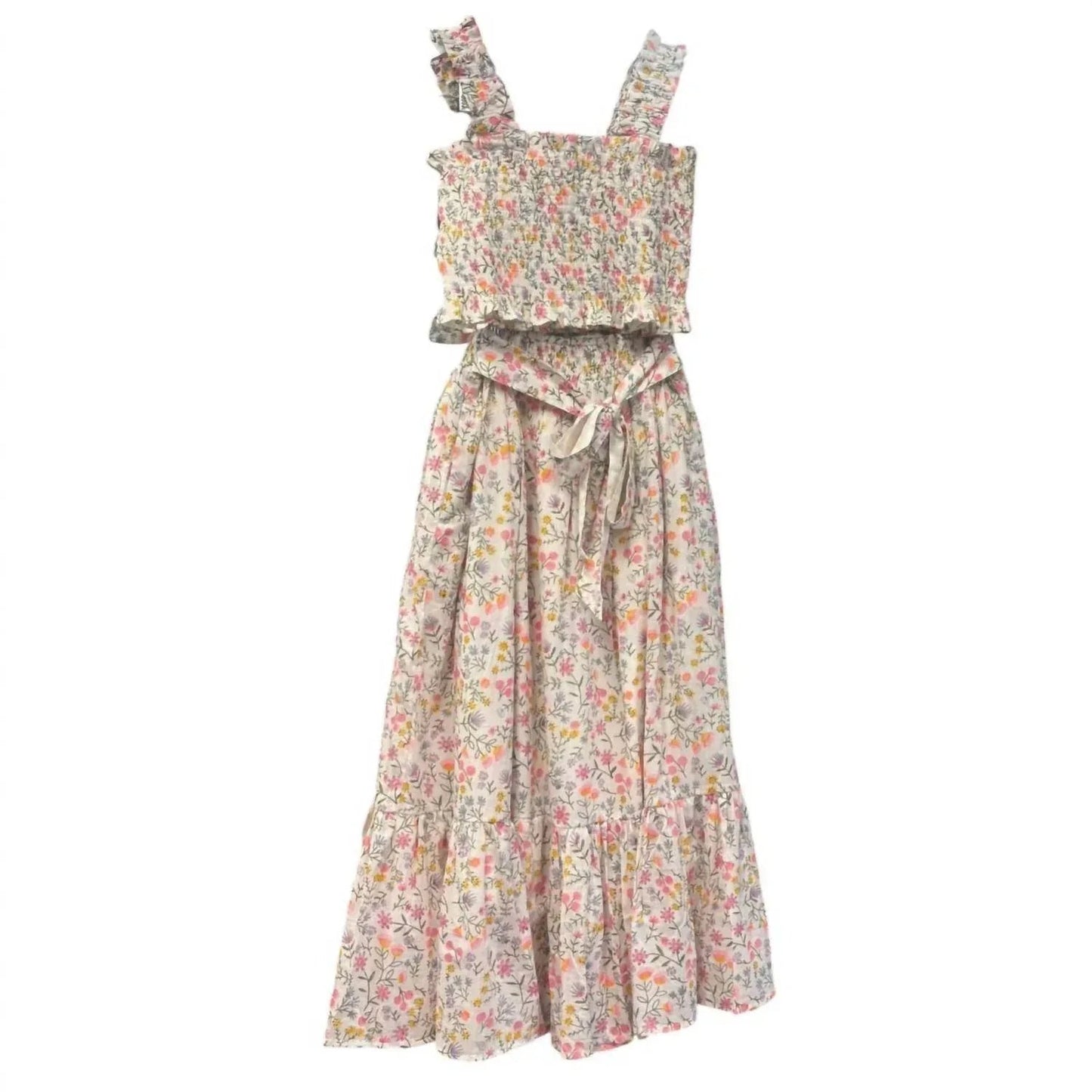 Girl's Maxi Skirt And Top Set