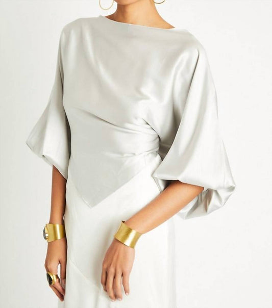 Ali Silk Wrap Top