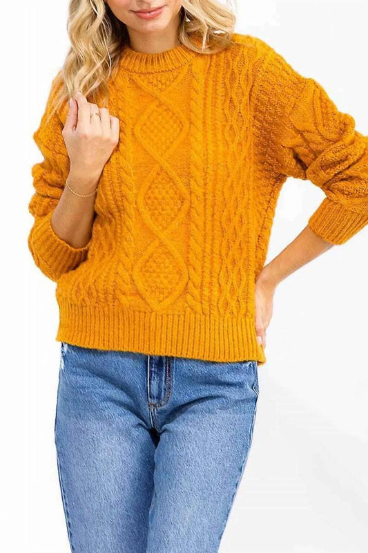 Cable Knit Sweater