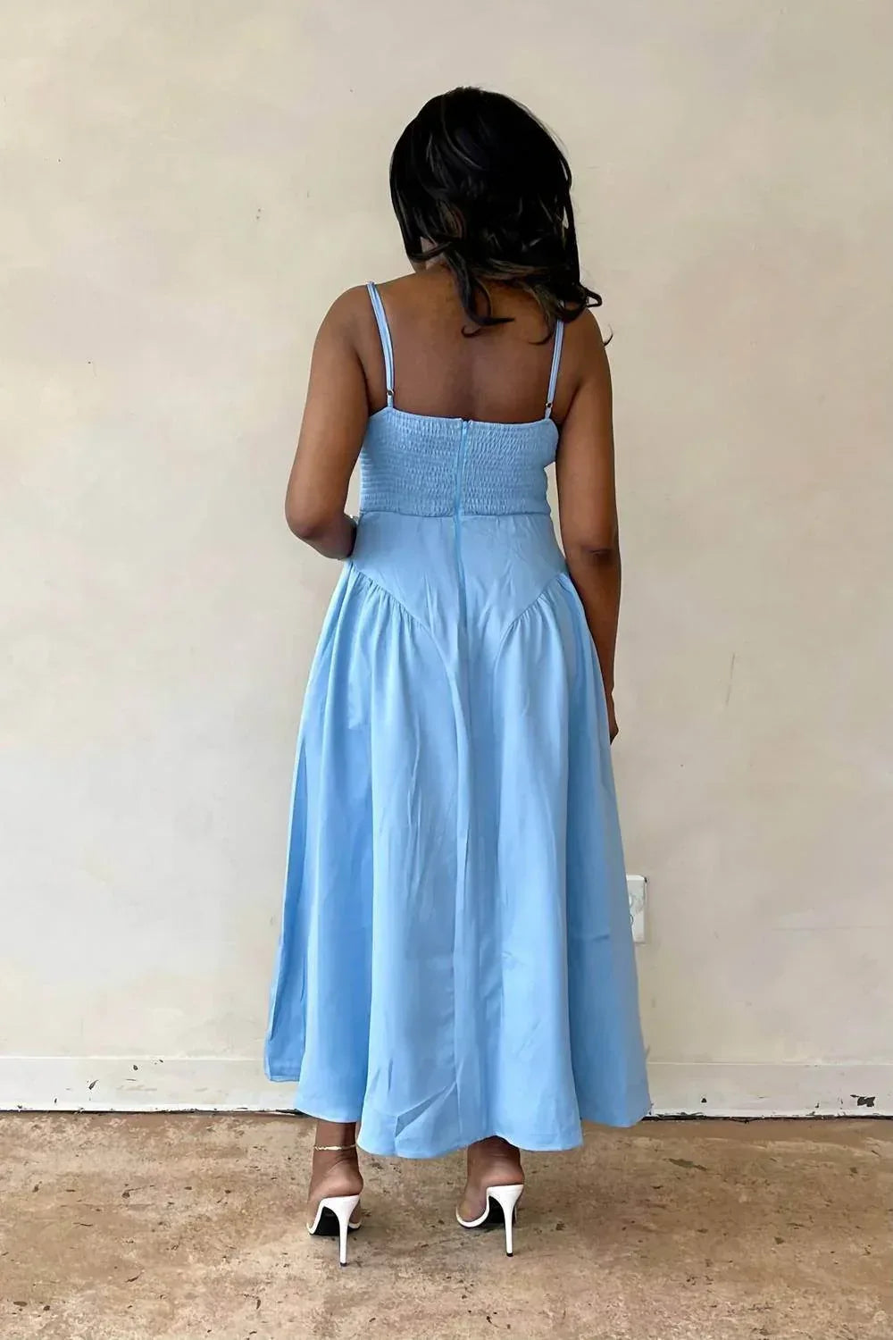 Prissy Petals Floral Maxi Dress
