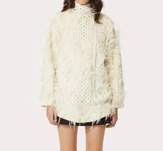 Embroidered Wool Sweater