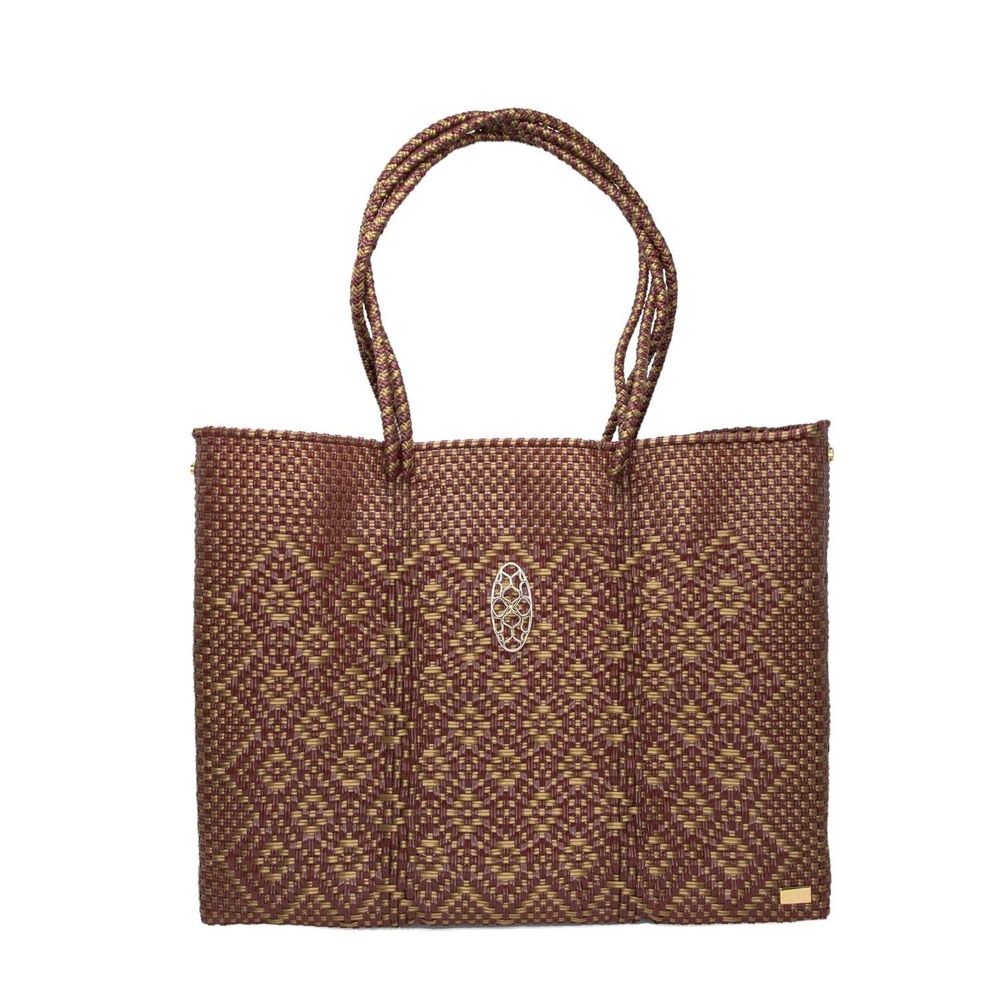 Azteken-Beutel-Handtasche mit passendem Täschchen für Damen