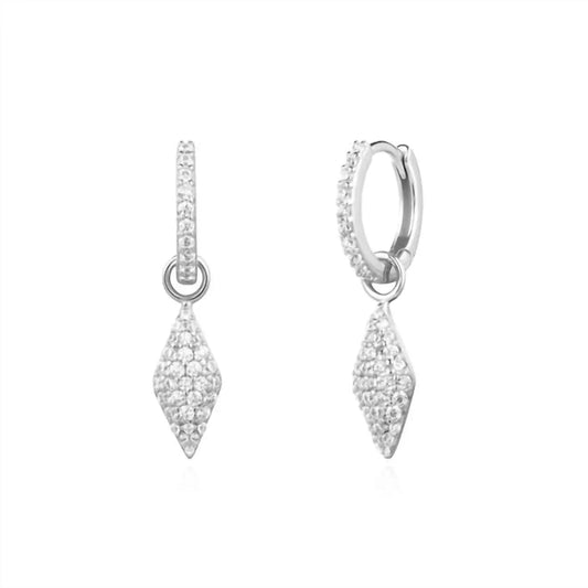 Women's Pavé Sparkle Huggies