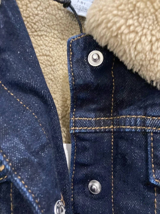 Gefütterte Jeansjacke für Mädchen