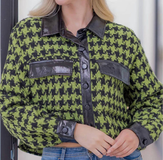 Electric Houndstooth Jacket