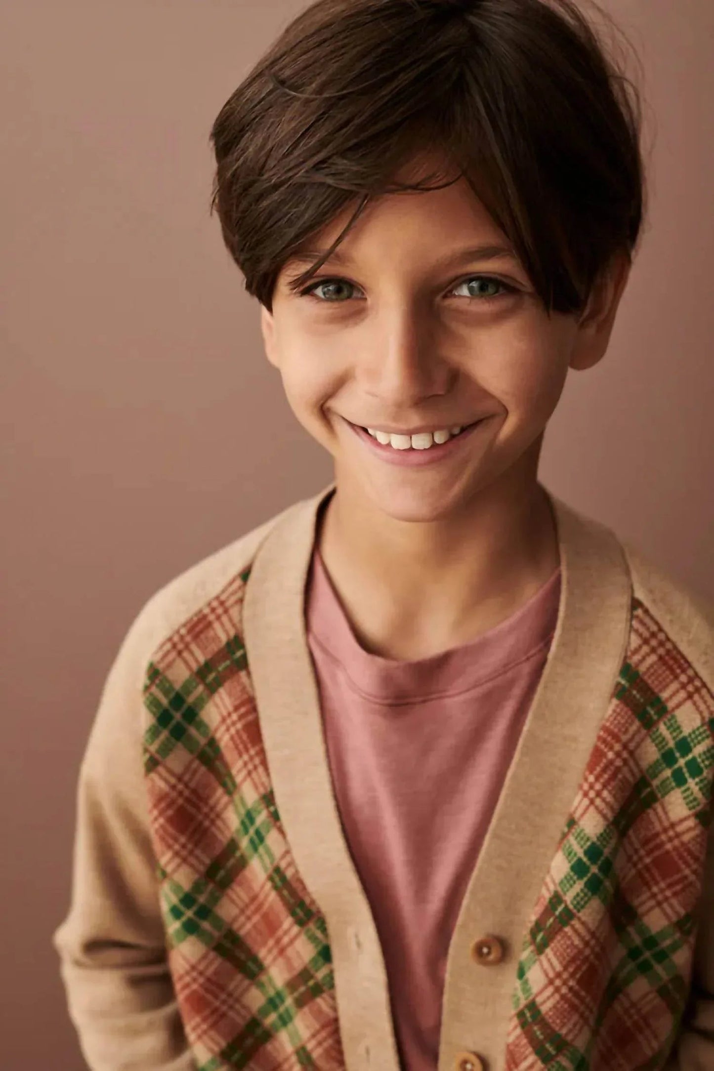 Bailey V-Ausschnitt-Strickjacke