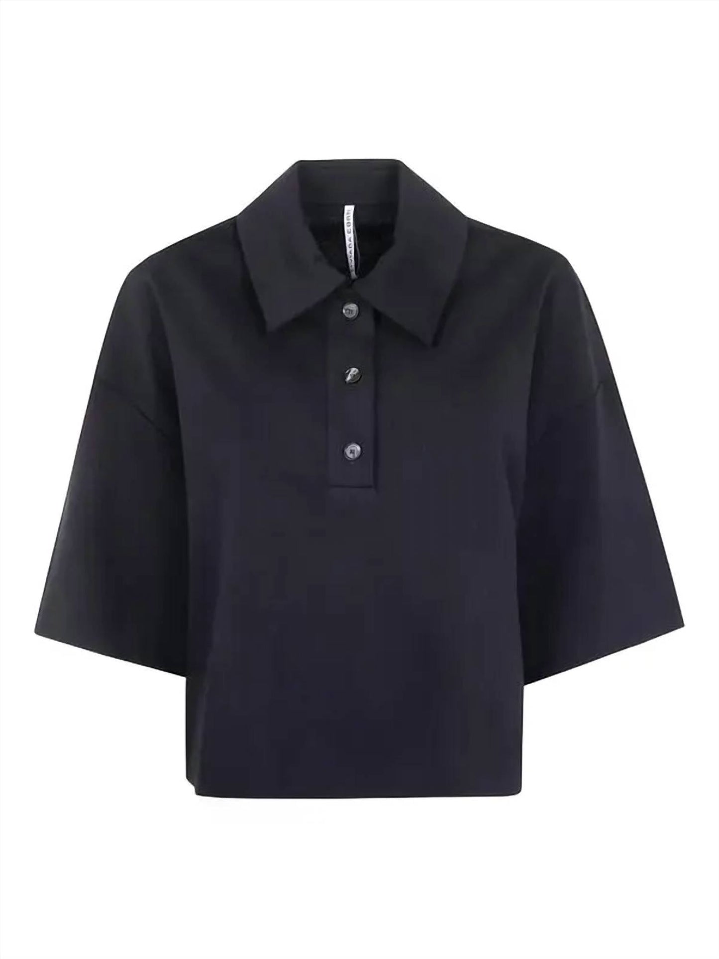 Kurzes Poloshirt für Damen