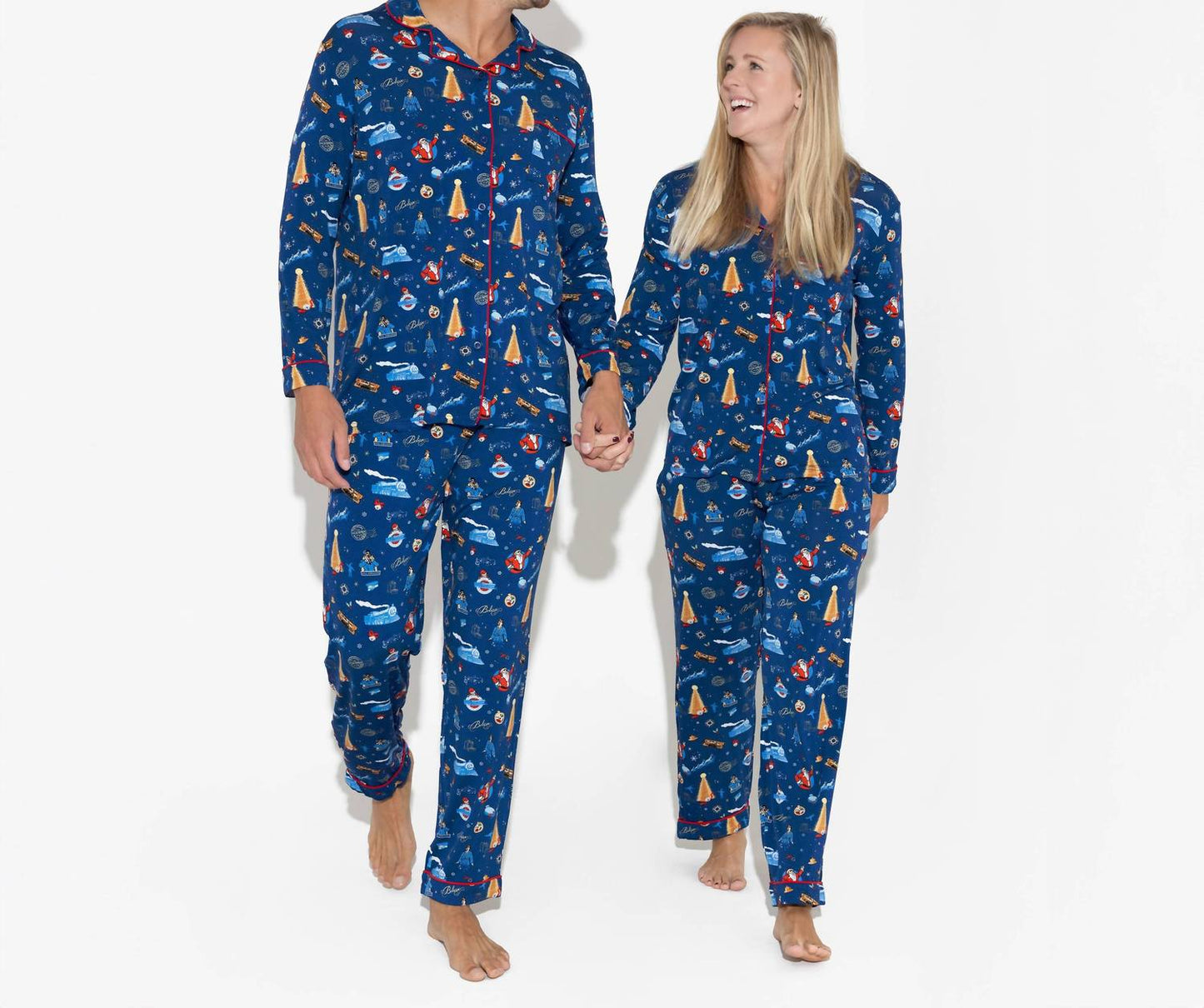 Herren The Polar Express Bambus-Pyjama-Set
