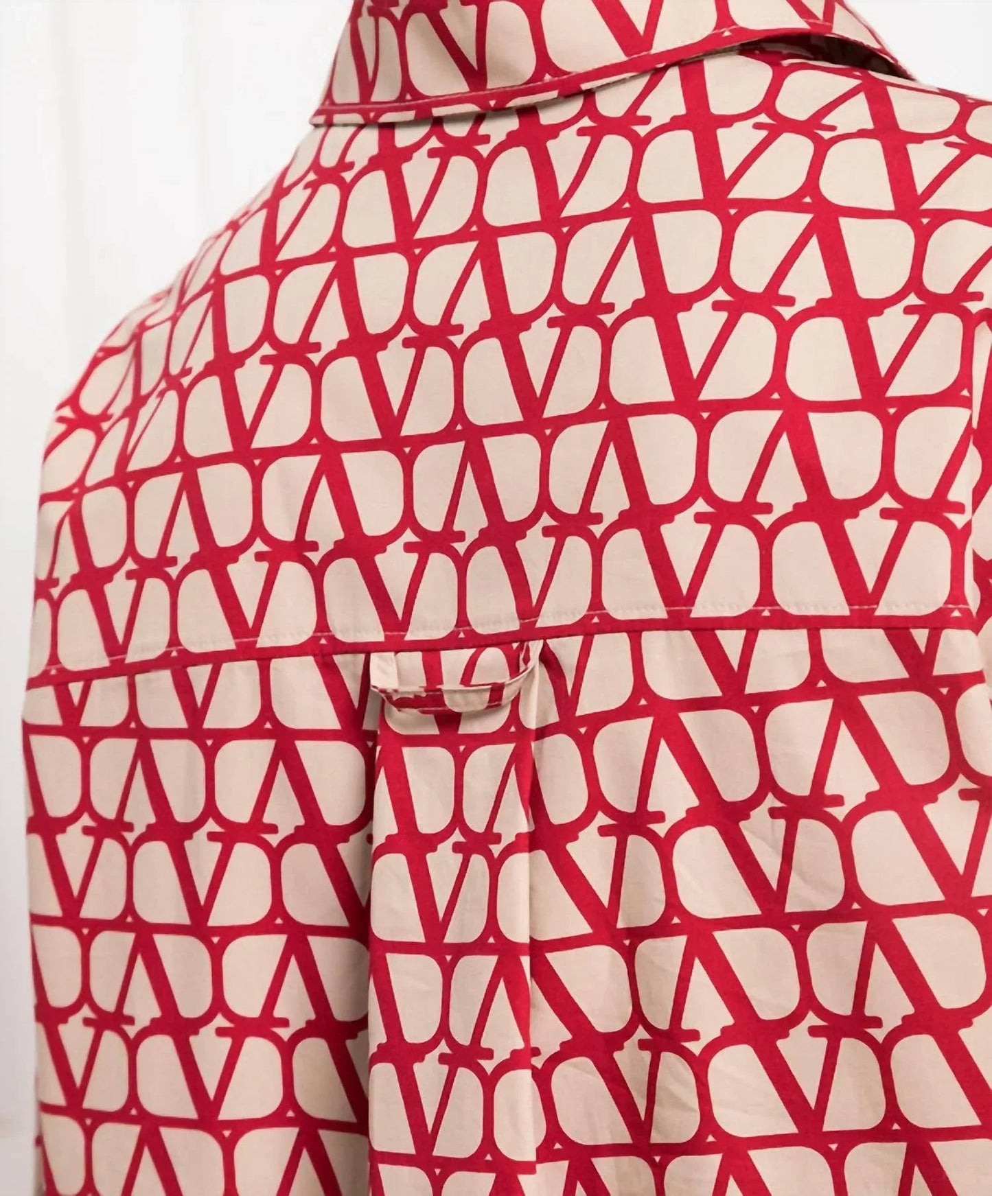 Hemdblusenkleid mit Toile Iconographe-Print