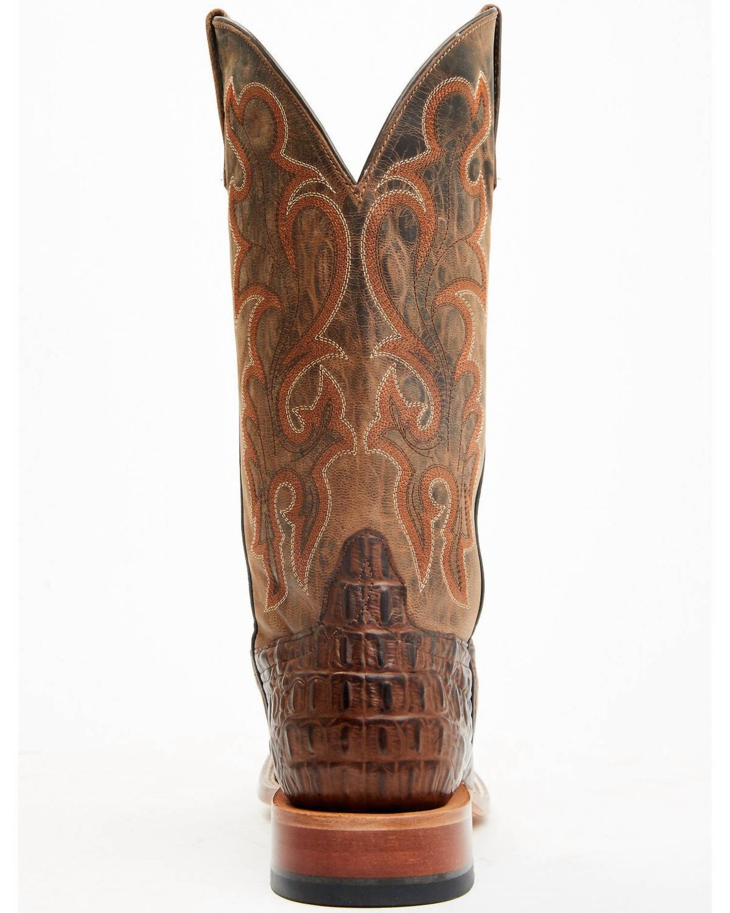 Westernstiefel für Herren mit Krokodilprägung