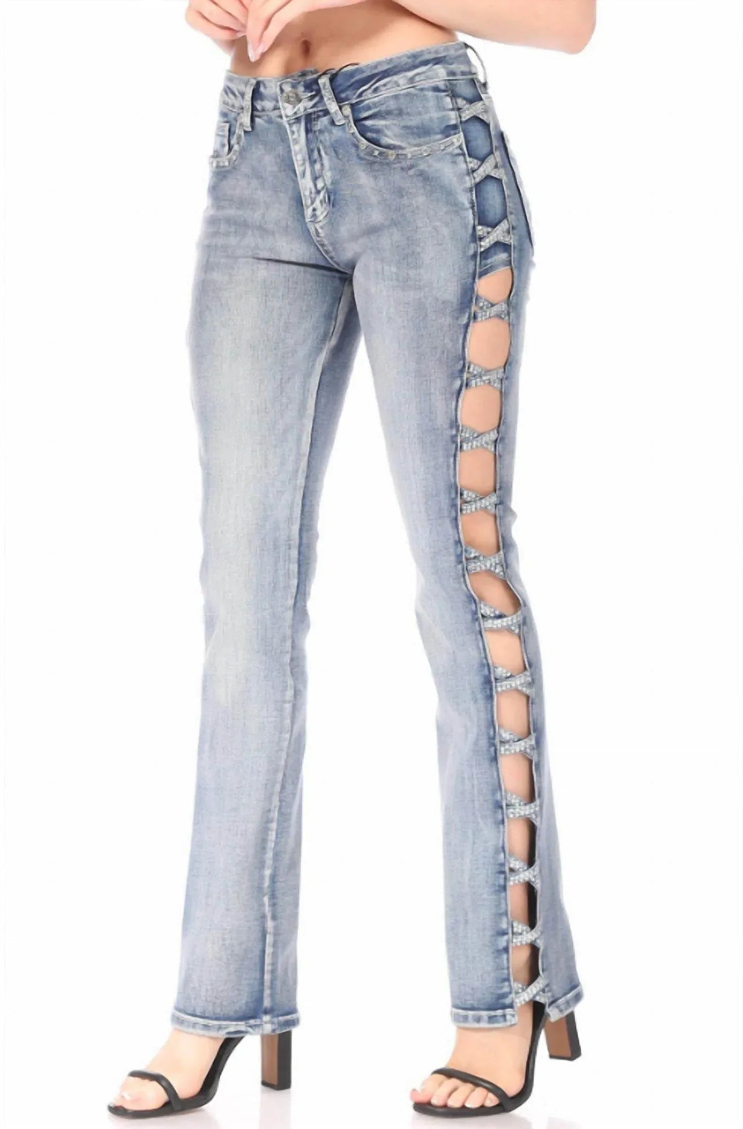 Sexy Criss Cross Jeans