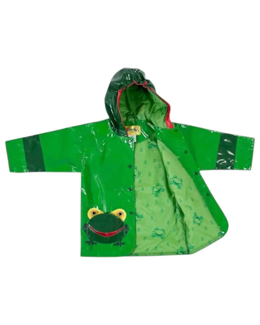 Boy's Frog Rain Coat