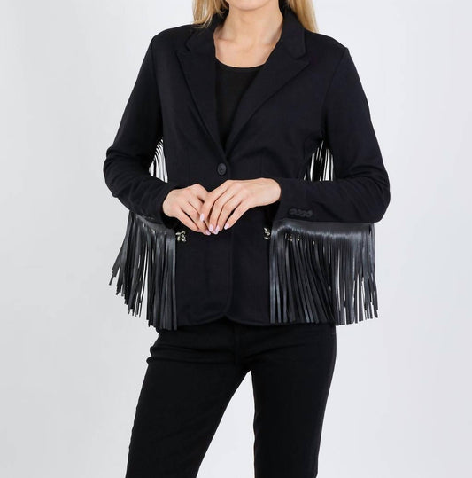Fringe Blazer