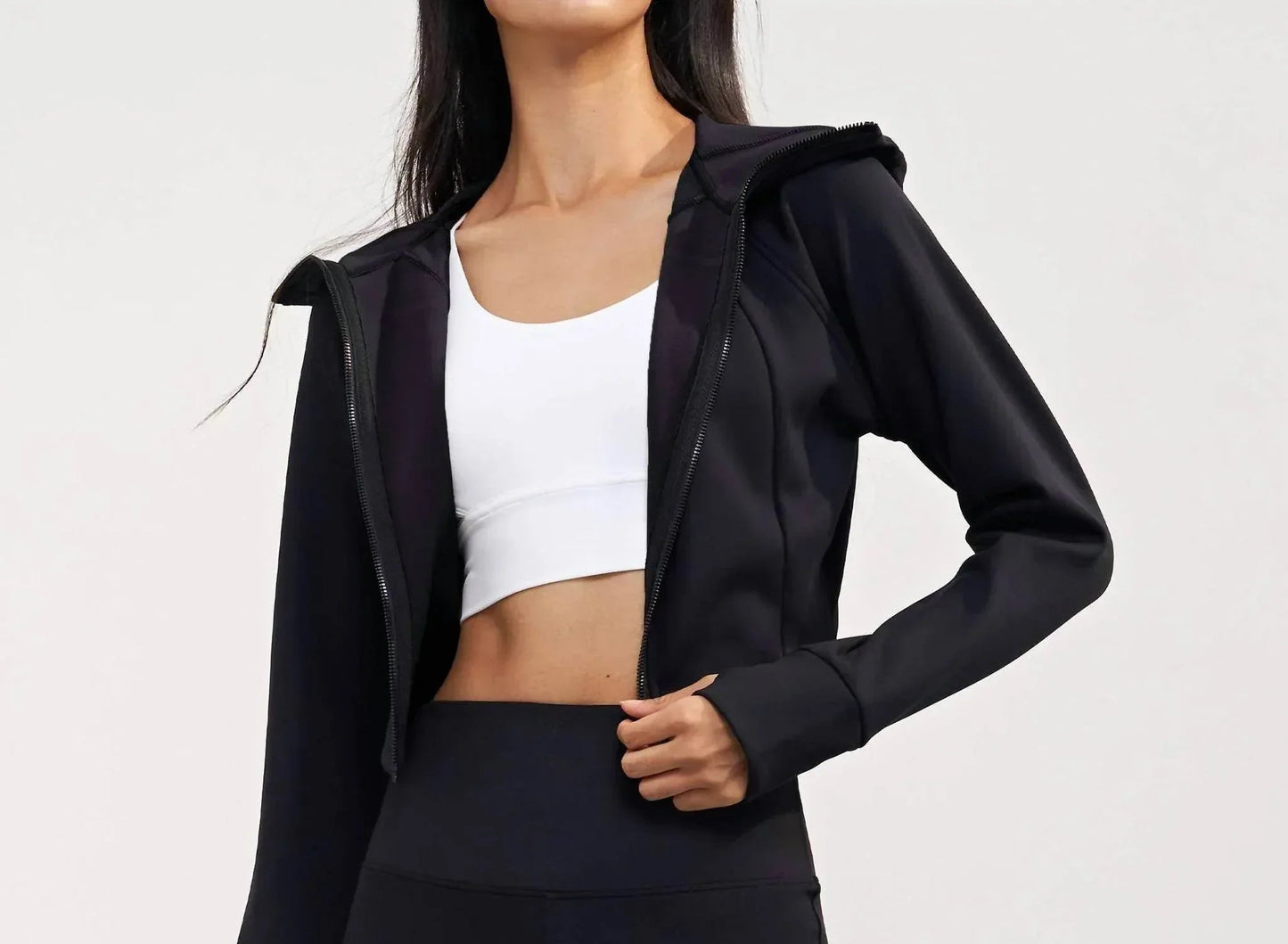 LuminaLuxe Fleece-Trainingsjacke