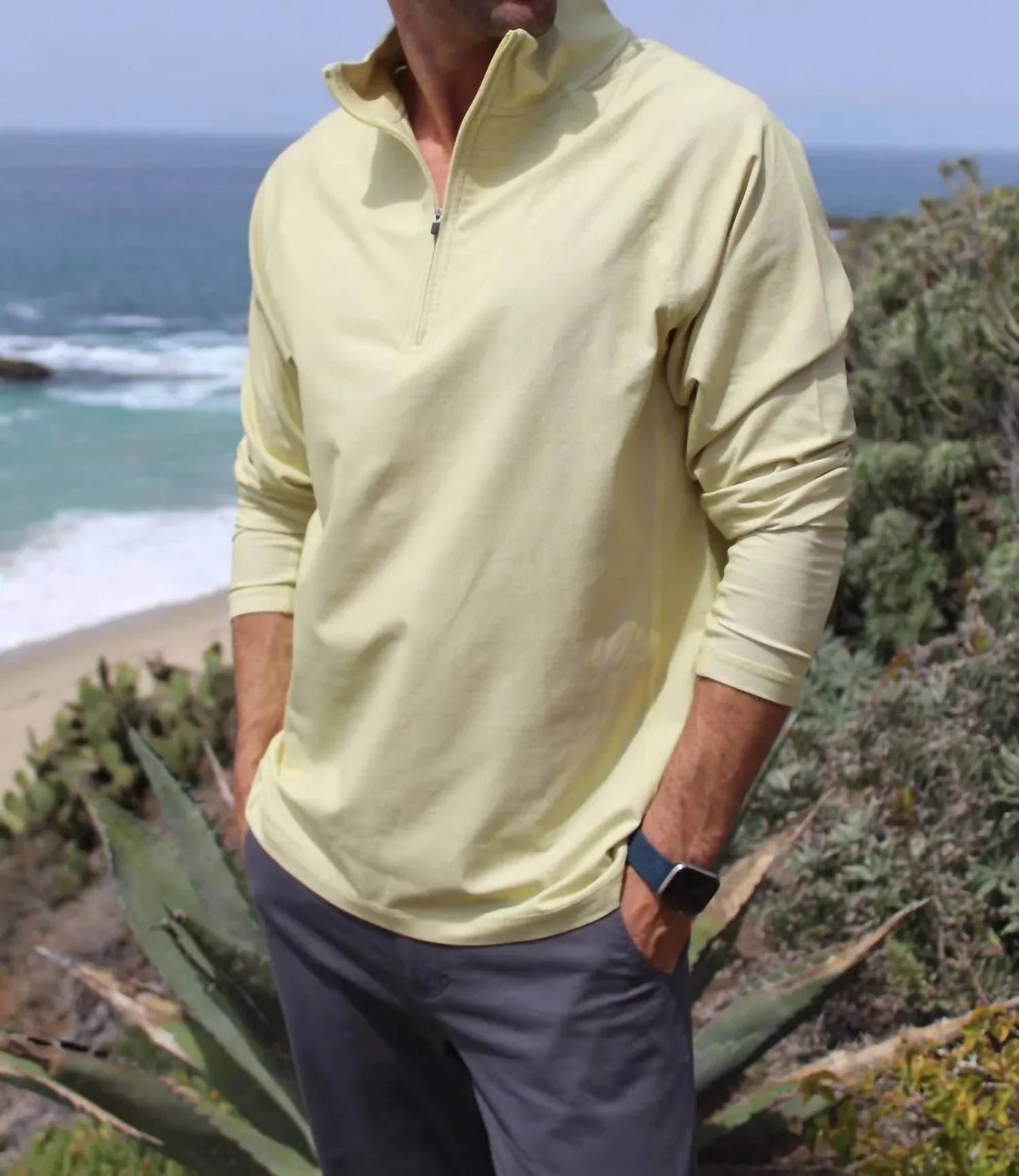 Positano Quarter Zip Top
