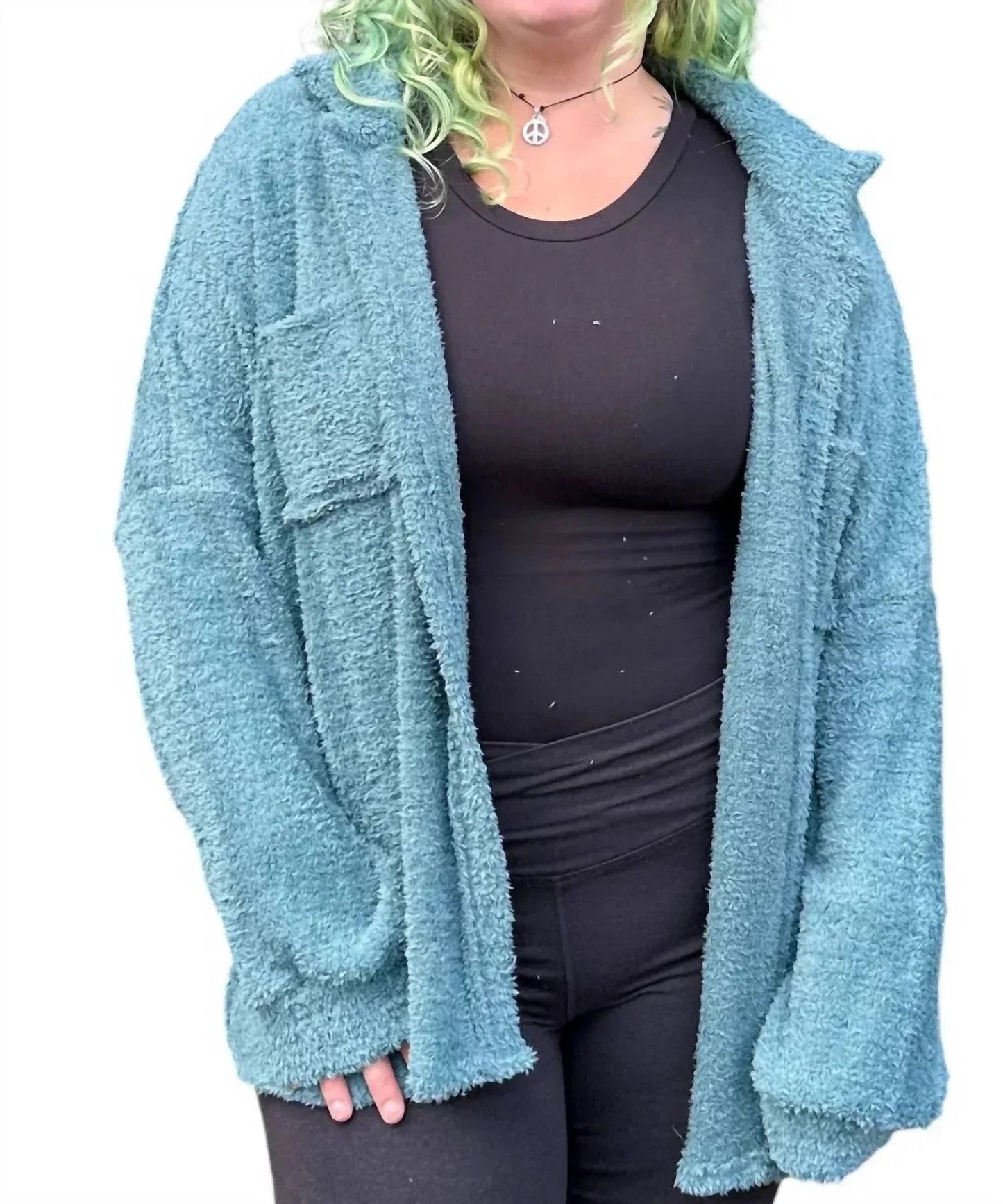 Malia Plush Oversize Shacket