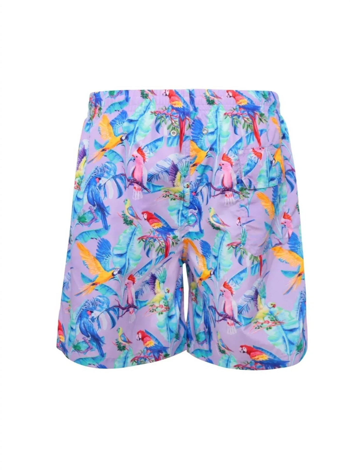 Men's Patterned Swim Shorts