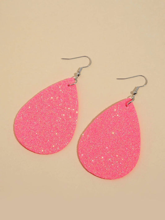 Women's Faux Leather Earrings