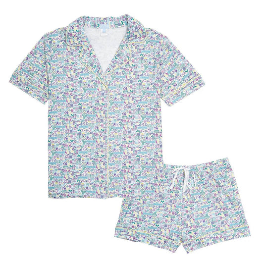 Women's Print Pajama Set