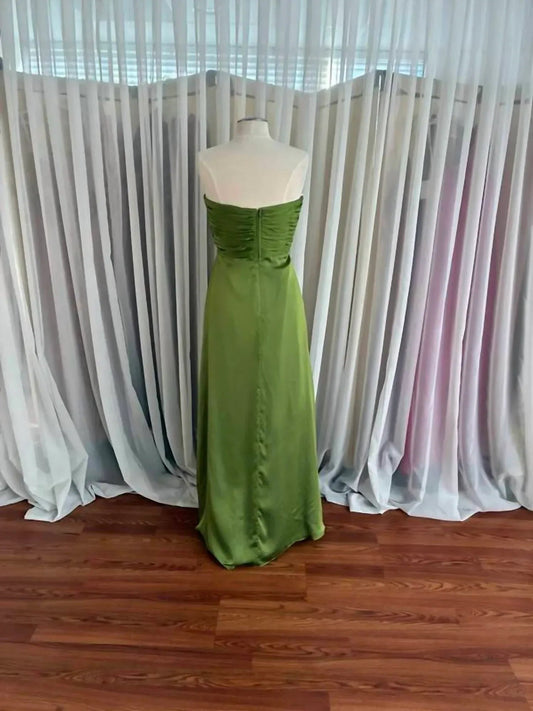 Damen Trägerloses Festliches Abendkleid