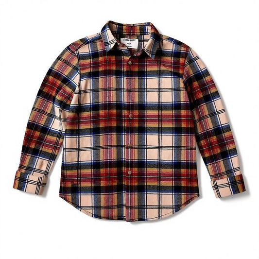 Boys Long-sleeve Flannel Shirt