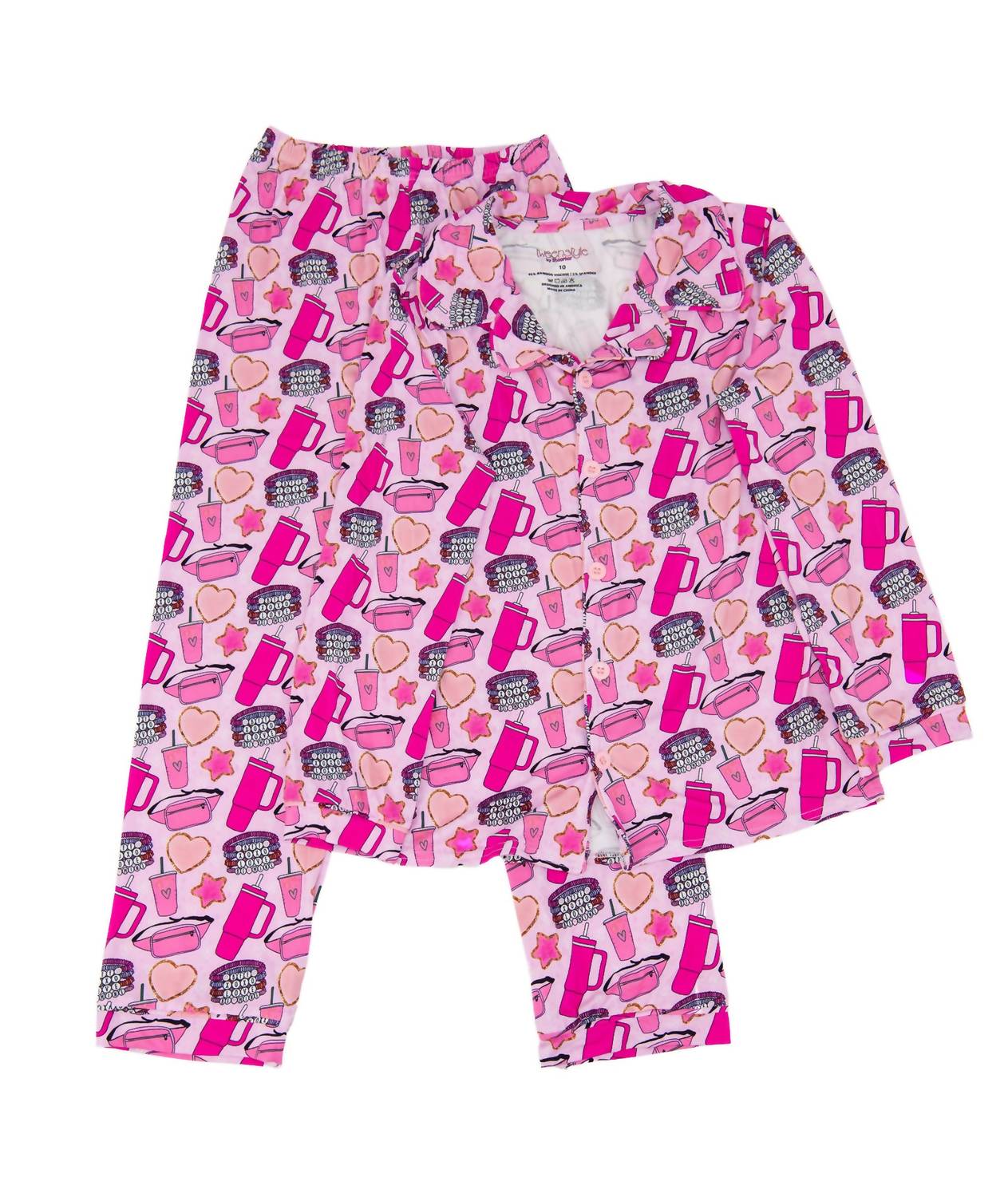 Girl's Bamboo Long Lounge Set