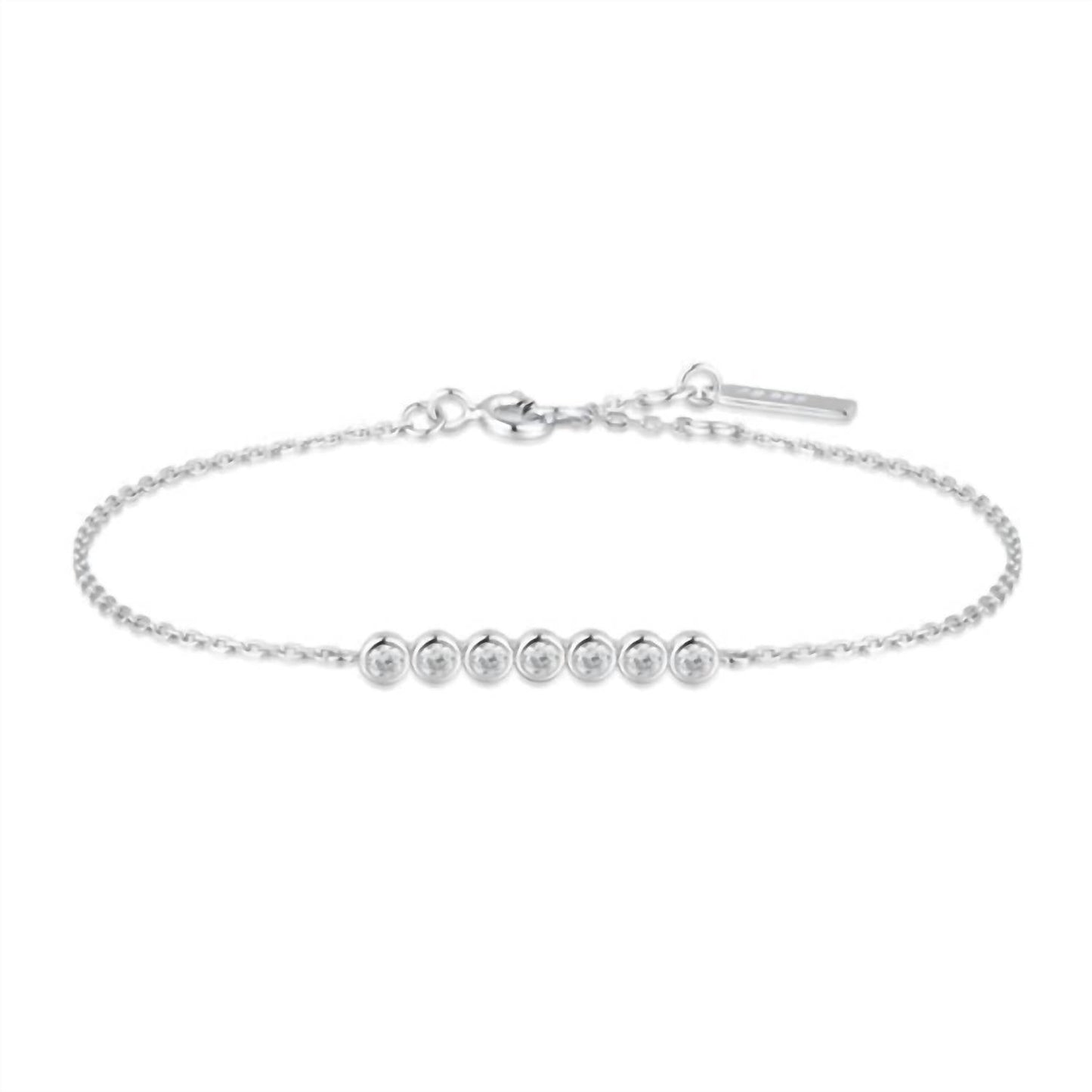 Damenarmband mit Krappenfassung