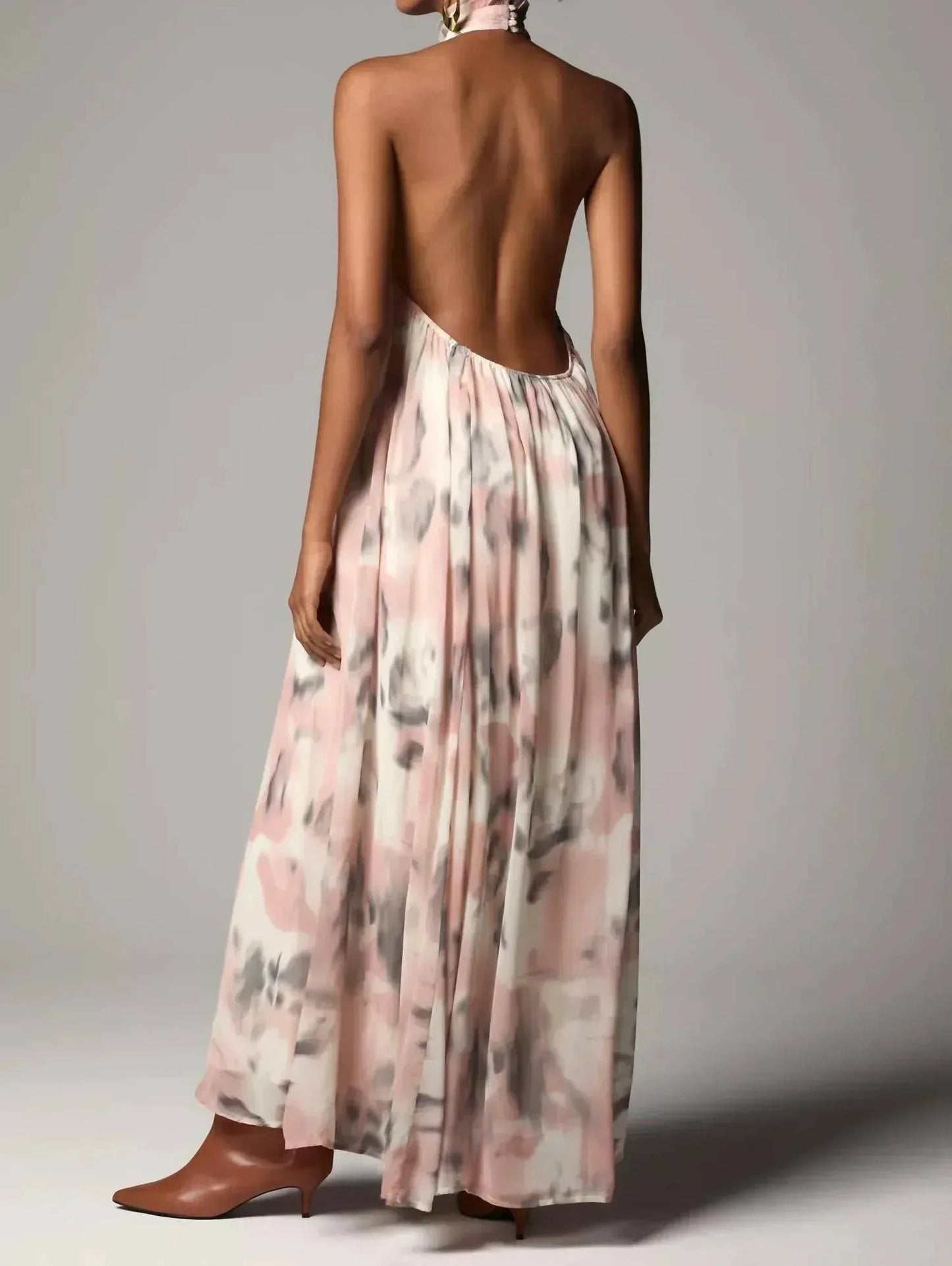The Somerset Chiffon Maxi Dress