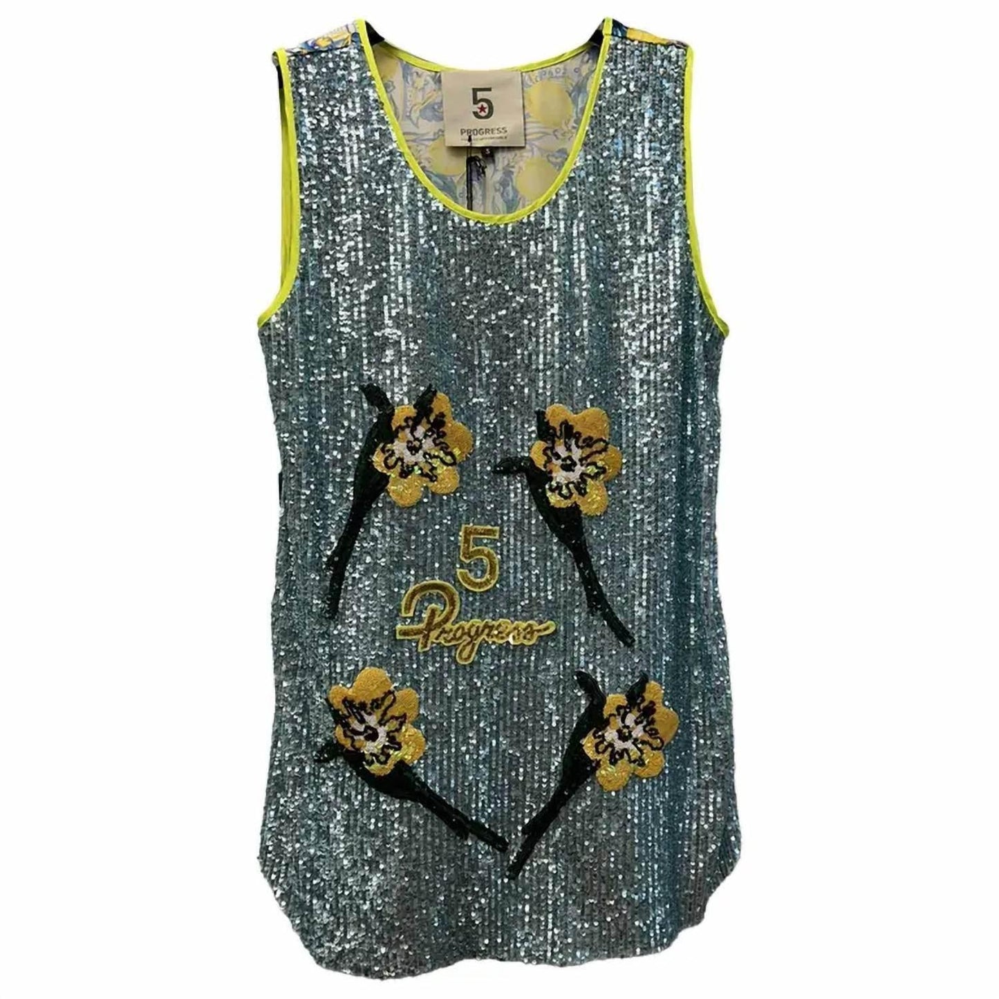 Pailletten-Shiftkleid