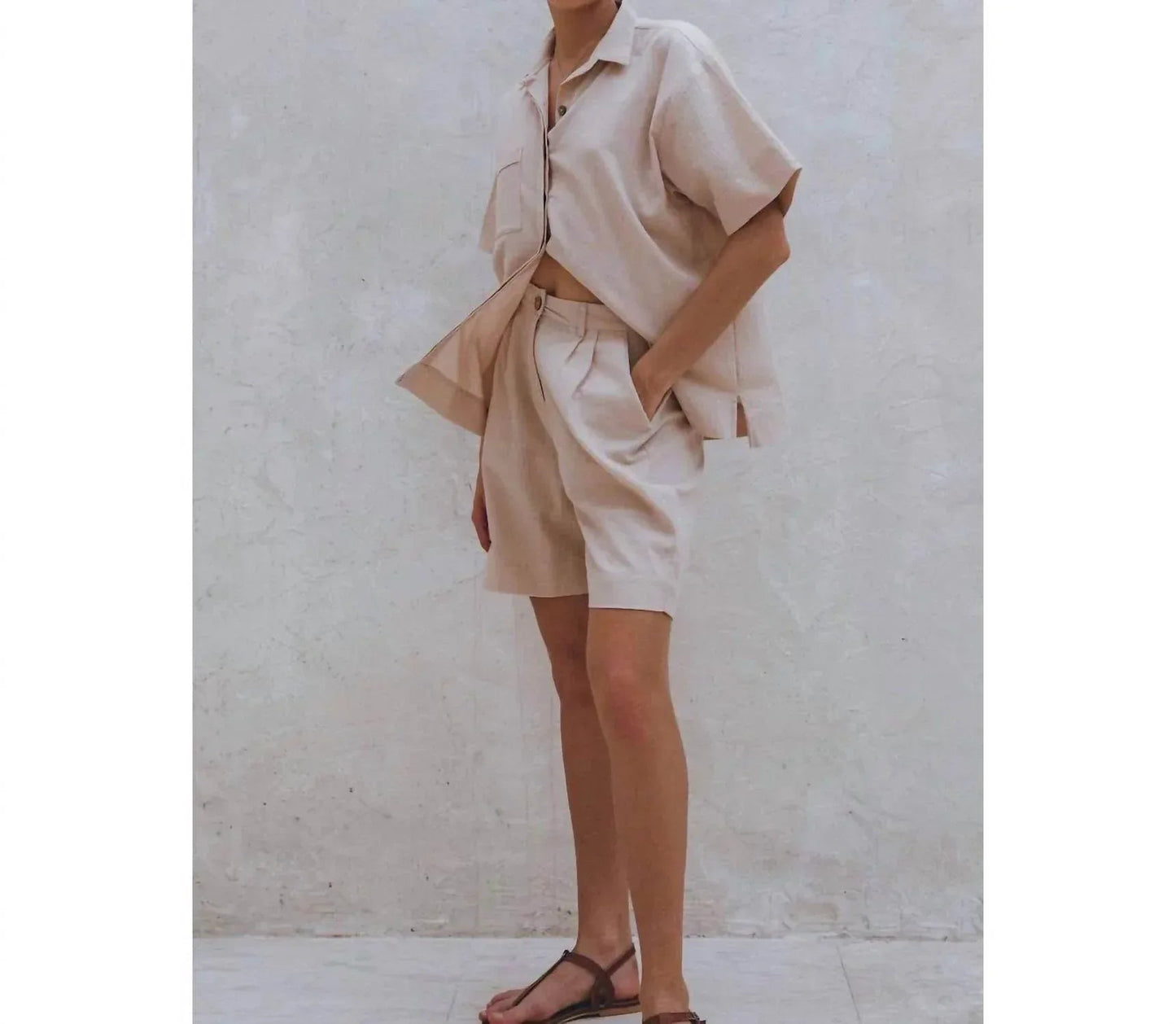 Mykonos Linen Short
